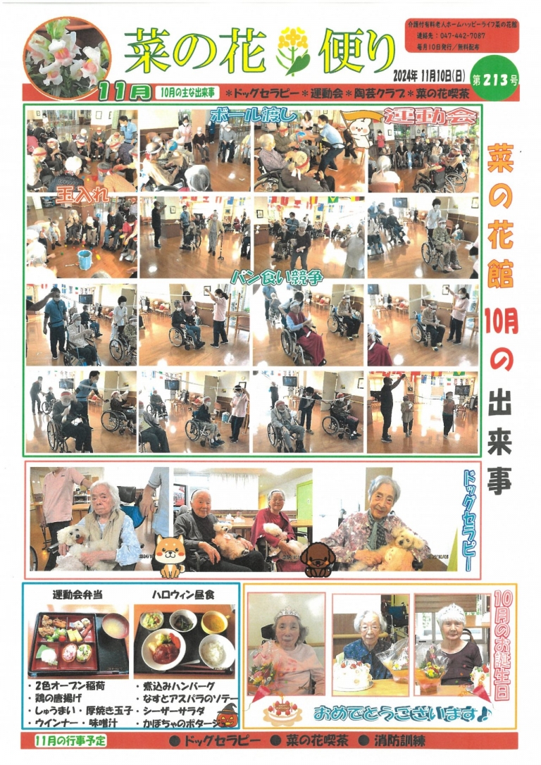 24.11月菜の花便り