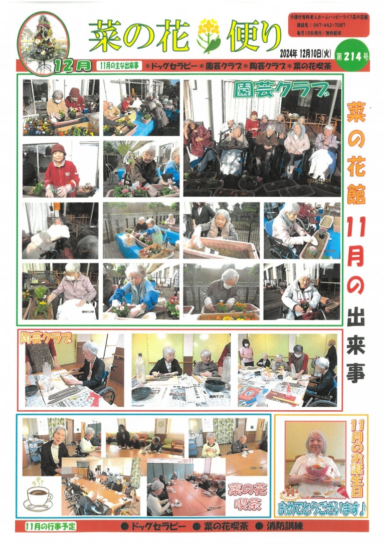 24.12月菜の花便り